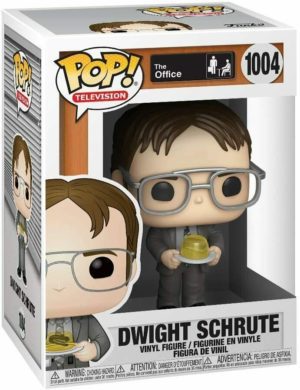 Funko POP! Television The Office Dwight Schrute with Gelatin Stapler