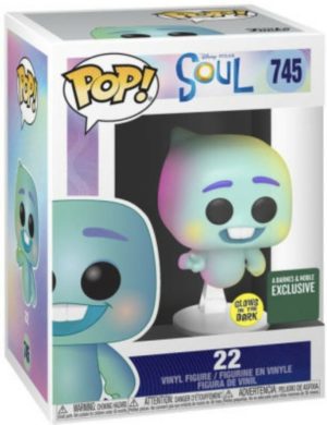 Funko POP! Disney Pixar Soul 22 (Normal) Phosphoreszierend Barnes & Noble Limitierte Auflage
