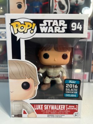 Funko POP! Star Wars Luke Skywalker (Bespin Encounter) Edition Limitée Galactic Convention 2016 - Boîte Imparfaite
