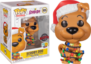 Funko POP! Animation Scooby-Doo - Scooby-Doo with Christmas Lights Limited Edition