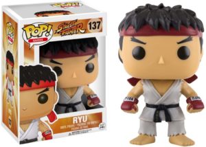  Ryu (GameStop Exc): Fun ko P o p ! 8-bit Vinyl Figurine Bundled  with 1 Video Game Theme Compatible Trading Card (015 - 22862) : Toys & Games