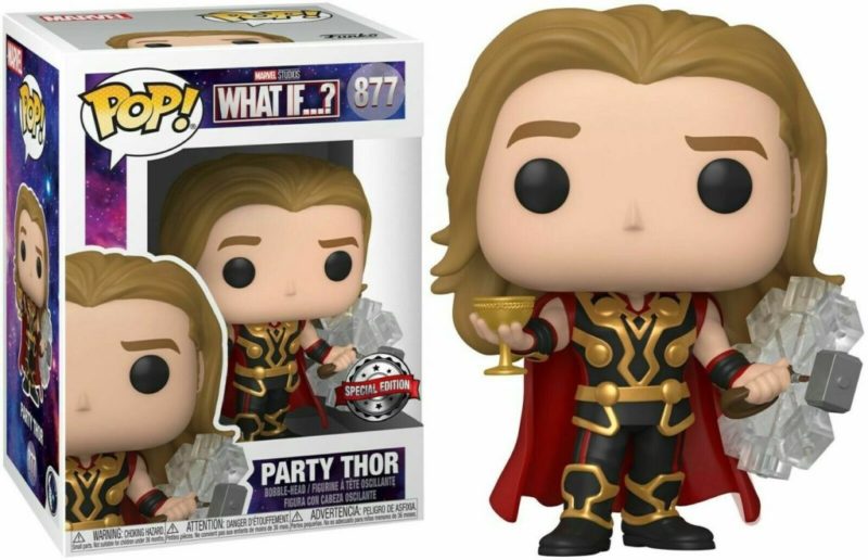 Funko POP! Marvel What If…? Party Thor Edition Limitée