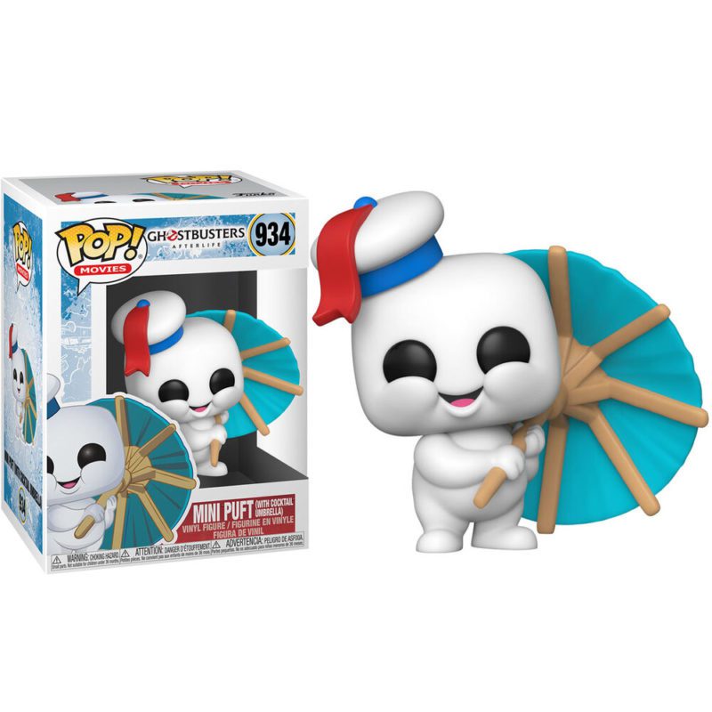 Funko POP! Movies SOS Fantômes : L'Héritage Mini Puft (With Cocktail Umbrella)