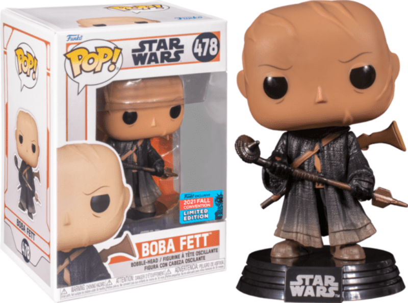 Funko POP! Star Wars Boba Fett (Tatooine) Ohne Helm Limitierte Auflage