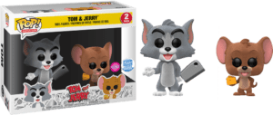 Funko POP! Animation 2-Pack Tom and Jerry Flocked Limited Edition