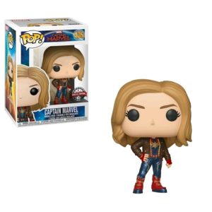 Funko POP! Captain Marvel - Captain Marvel (Braune Jacke) Limitierte Auflage