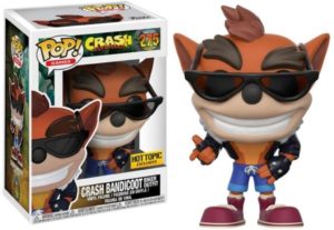 Funko POP! Games Crash Bandicoot - Crash Bandicoot Biker Outfit Hot Topic Limited Edition
