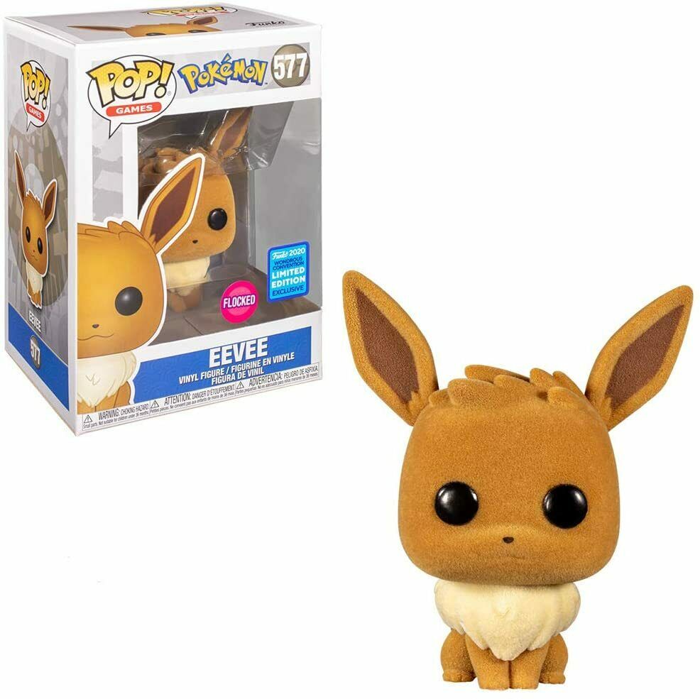 Funko POP! Games Pokémon Évoli Edition Limitée Floquée Wondrous