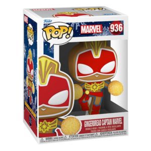 Funko POP! Marvel Holiday Gingerbread Captain Marvel