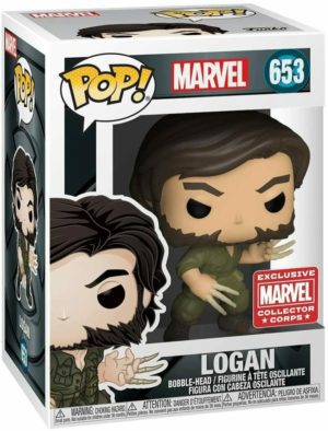 Funko POP! Marvel Logan (Bone Claws) Marvel Collector Corps Limited Edition