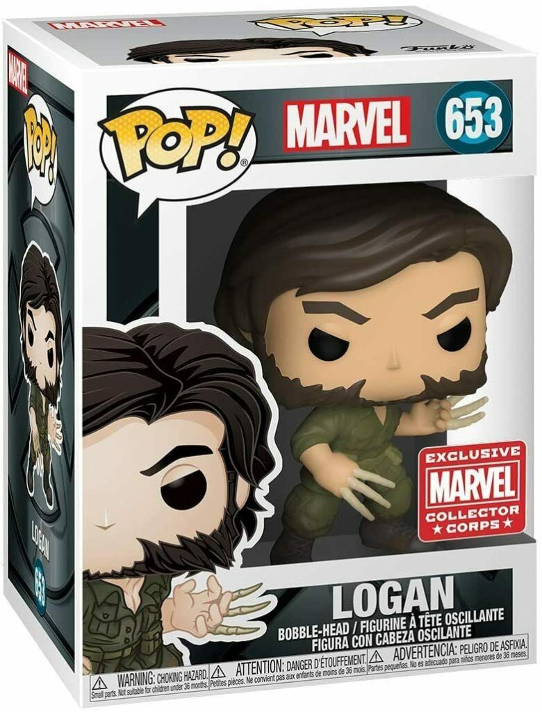 Funko POP! Marvel Logan (Bone Claws) Marvel Collector Corps Limitierte Auflage
