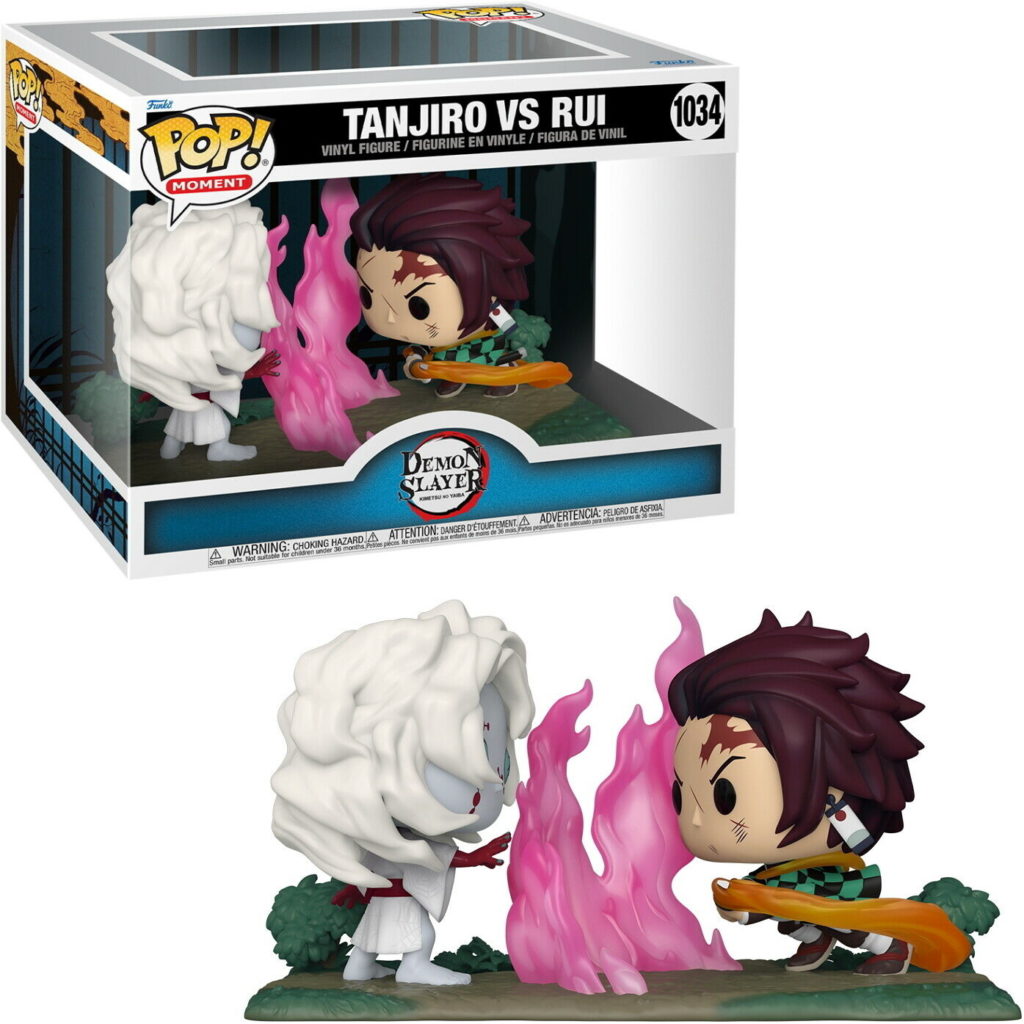 Funko Pop Demon Slayer Tanjiro vs Rui 1034 - Início