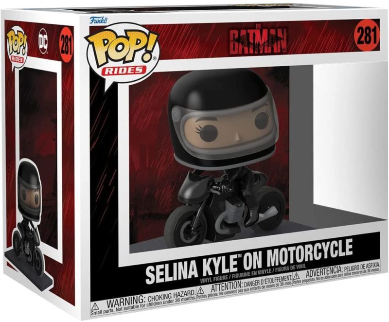 Funko POP! Rides The Batman Selina Kyle on Motorcycle