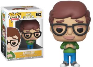 Funko POP! Television Big Mouth Andrew + Acrylic Box
