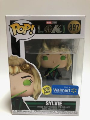 Funko POP! Television Loki - Sylvie Phosphoreszierend Limitierte Auflage Walmart - Unvollkommene Box