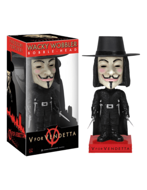Funko Wacky Wobbler V for Vendetta