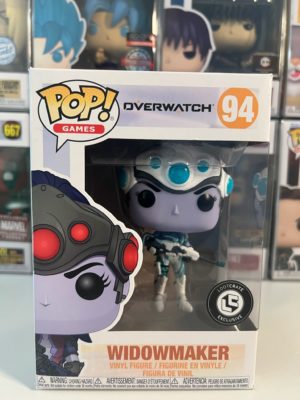 Funko POP! Games Overwatch Widowmaker (Winter) Edition Limitée Loot Crate - Boîte Imparfaite