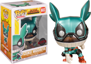 Funko POP! Animation My Hero Academia Izuku Midoriya with Helmet Metallic Limited Edition