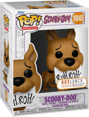 Funko POP! Animation Scooby-Doo! - Scooby Doo Ruh-Roh! Sign Limited Edition BoxLunch