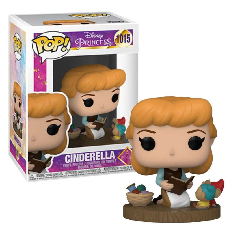 Funko POP! Disney Princess - Aschenputtel mit Jaq und Gus