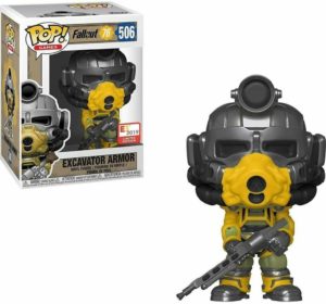 Funko POP! Games Fallout 76 Excavator Armor (With Gun) Limited Edition