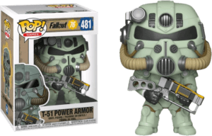 Funko POP! Games Fallout 76 T-51 Power Armor (Grün) Limitierte Auflage