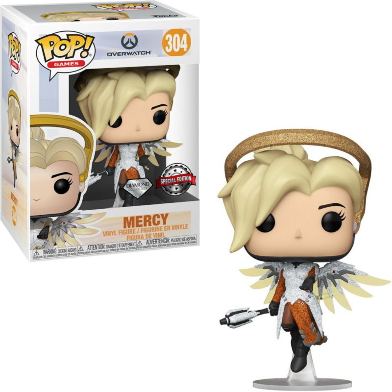 Funko POP! Games Overwatch Mercy Diamond Limitierte Auflage