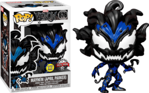Funko POP! Marvel Venom Mayhem (April Parker) Glow in the Dark Limited Edition