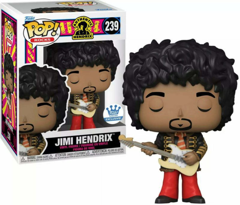 Funko POP! Rocks Jimi Hendrix (Napoleonic Hussar Jacket) Edition Limitée