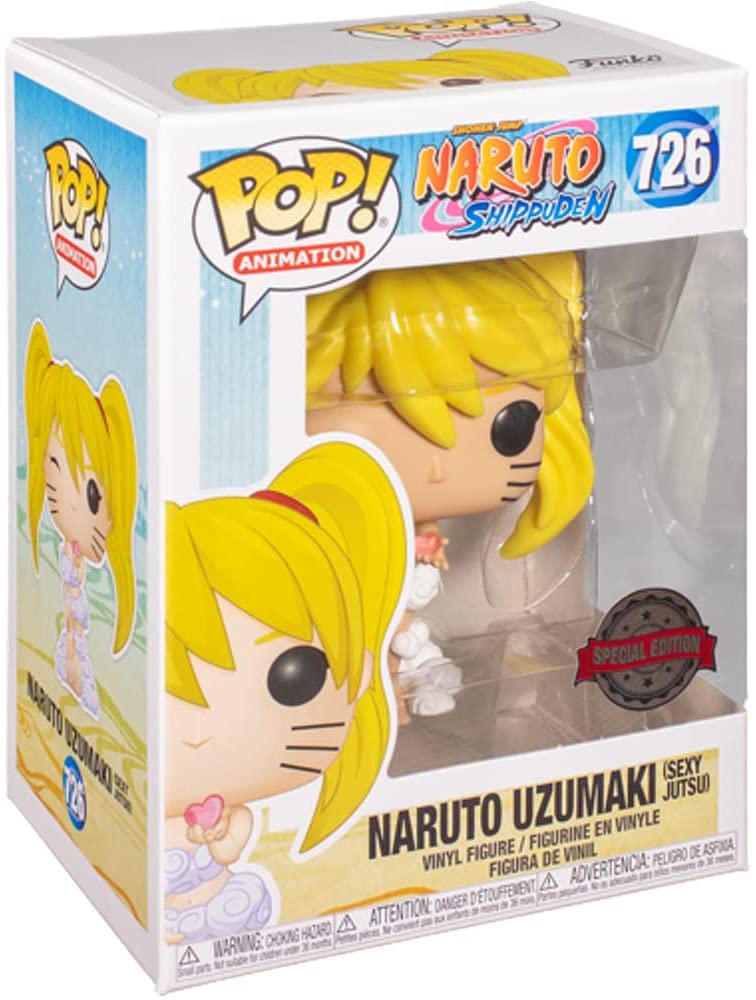 Toys Funko Pop Manga Naruto Shippuden Naruto Sexy Jutsu Limited Edi