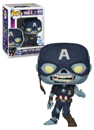Funko POP! Marvel What If…? Zombie Captain America Limited Edition