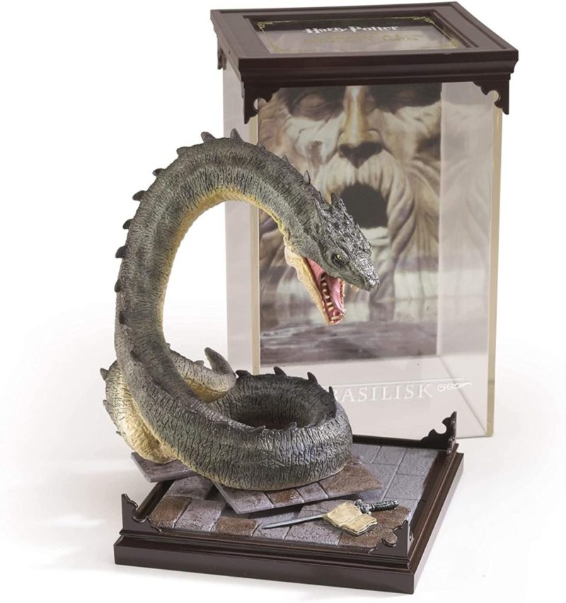 Harry Potter Diorama Magical Creatures Basilisk 18cm