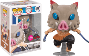 Funko POP! Animation Demon Slayer Inosuke Hashibira Flocked Limited Edition