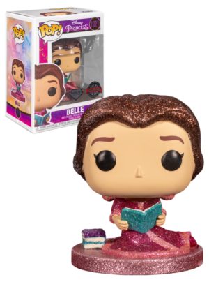 Funko POP! Disney Princess La Belle et la Bête - Belle avec Livres Diamond Edition Limitée