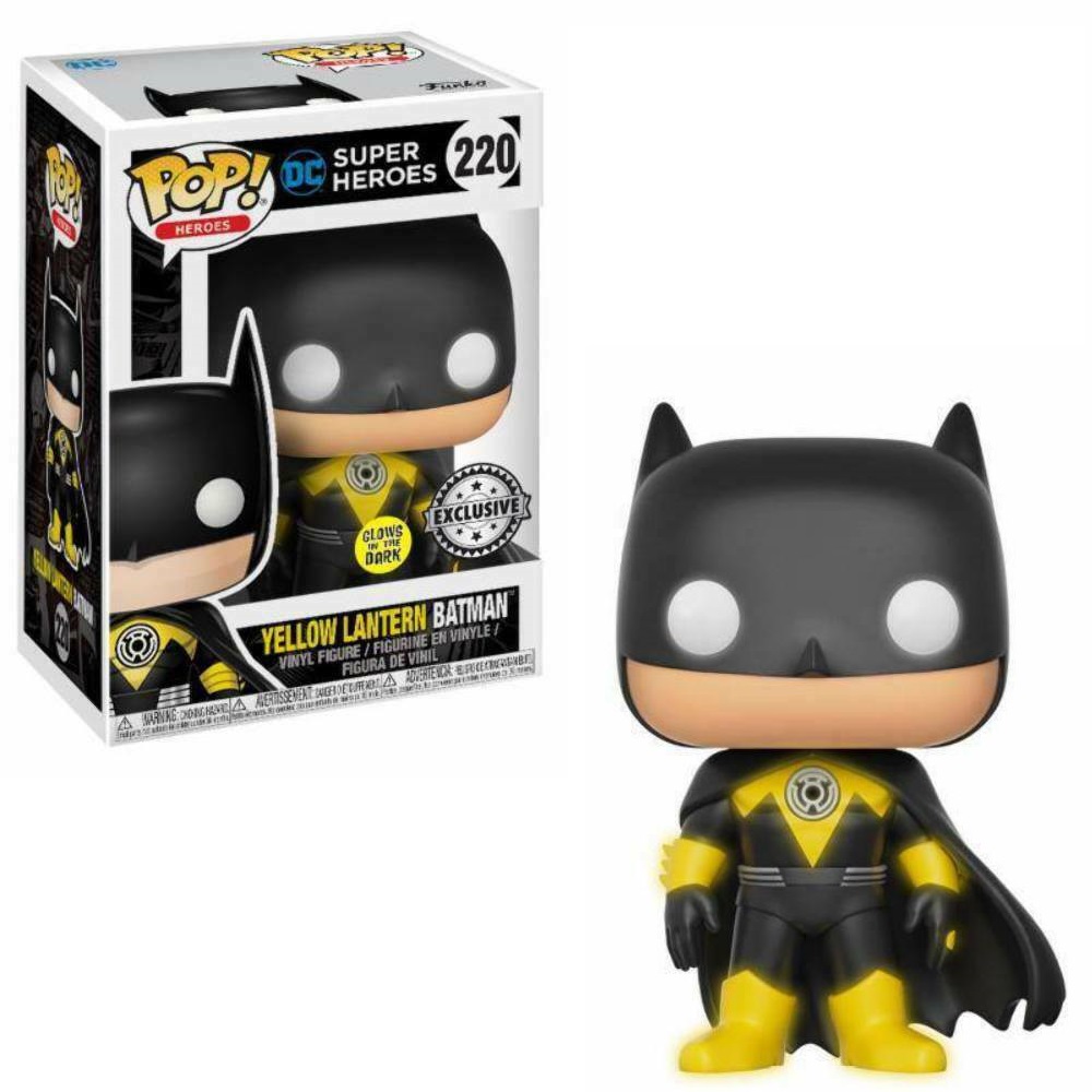 Funko POP! Heroes DC Super Heroes Yellow Lantern Batman Glow in the Dark  Limited Edition - LJ Shop - Swiss Online Shop