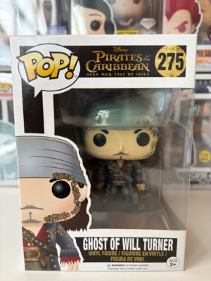 Funko POP! Movies Pirates des Caraïbes La Vengeance de Salazar Ghost of Will Turner - Boîte Imparfaite