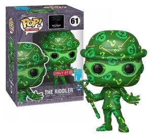Funko POP! Art Series Batman Forever - The Riddler Edition Limitée Target + Boîte Acrylique
