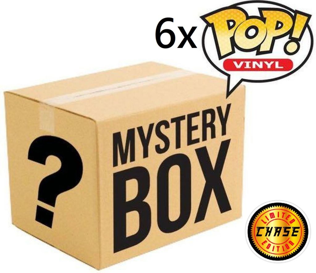 Gør det tungt smør Han Funko POP! Mystery Box - 6x POP (1x Limited Edition Chase Included) with  Protection - LJ Shop - Swiss Online Shop