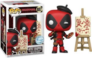 Funko POP! Deadpool Artist Deadpool Limited Edition