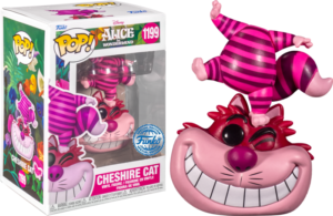 Funko POP! Disney Alice au Pays des Merveilles Cheshire Cat (Standing on Head) Edition Limitée