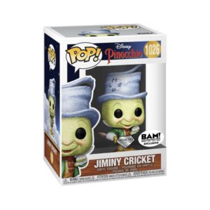 Funko POP! Disney Pinocchio Jiminy Cricket Diamond Edition Limitée BAM!