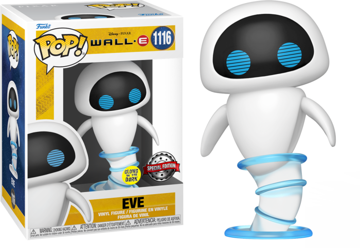 Funko POP! Disney WALL-E Eve (Volant) Edition Limitée