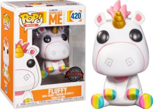 Funko POP! Movies Moi, Moche et Méchant Fluffy (Rainbow Hooves) Edition Limitée