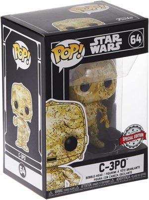 Funko POP! Star Wars C-3PO (Futura) Limitierte Auflage + Acrylbox