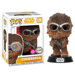 Funko POP! Star Wars Solo Chewbacca with Goggles Flockierte Limitierte Auflage