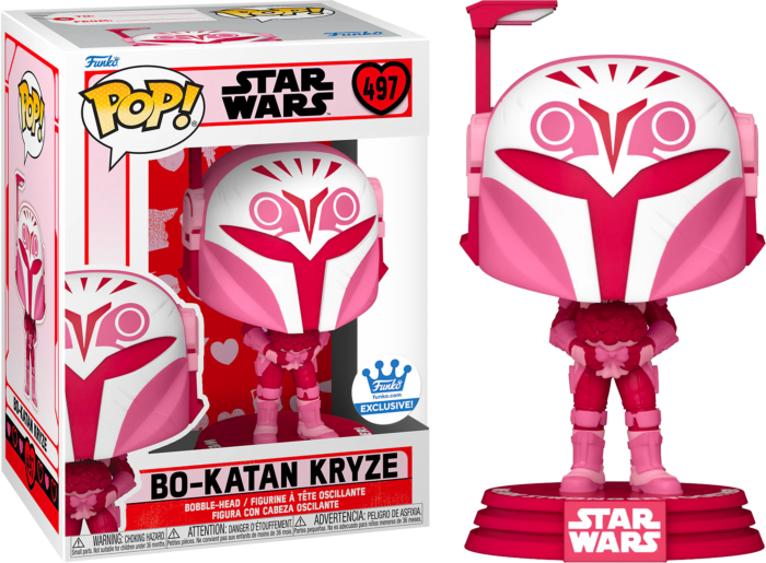 Funko Pop Bo-Katan Kryze The Mandalorian 497 Star Wars Funko.com Exclusive Saint  Valentin