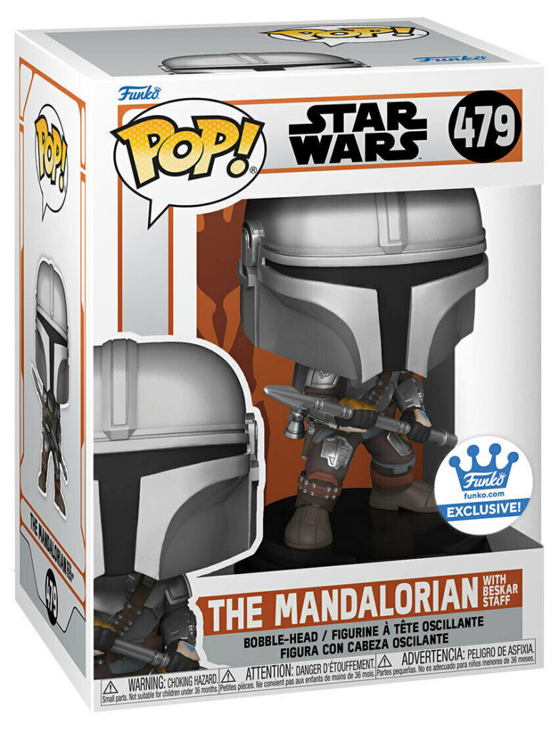 Funko POP! The Mandalorian - The Mandalorian With Beskar Staff Limited  Edition - LJ Shop - Swiss Online Shop