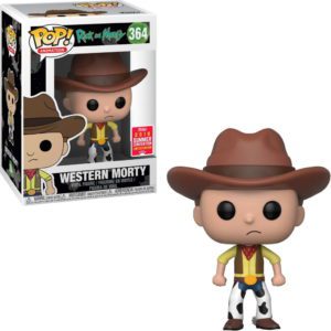 Funko POP! Animation Rick & Morty Western Morty Edition Limitée Summer Convention 2018