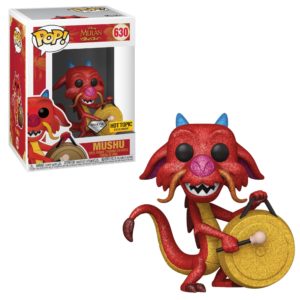 Funko POP! Disney Mulan Mushu with Gong Diamond Edition Limitée Hot Topic
