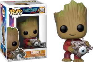 Funko POP! Marvel Les Gardiens de la Galaxie Vol.2 Groot (Eye) Edition Limitée FYE